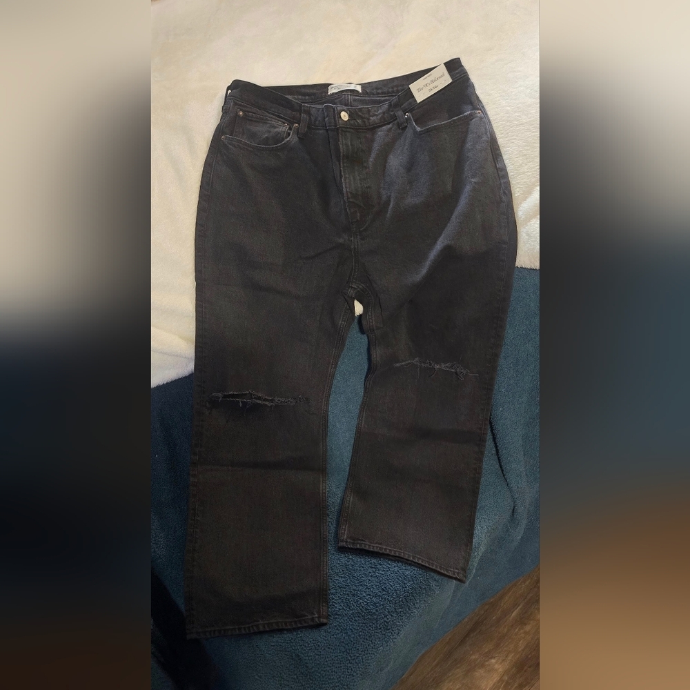 Never Worn Vintage Comfort Stretch High Rise 90s Relaxed Jean 33/16 Short Womens